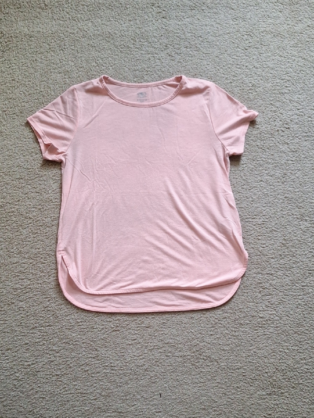 Athletic Works Light Peach Short Sleeve Tee
